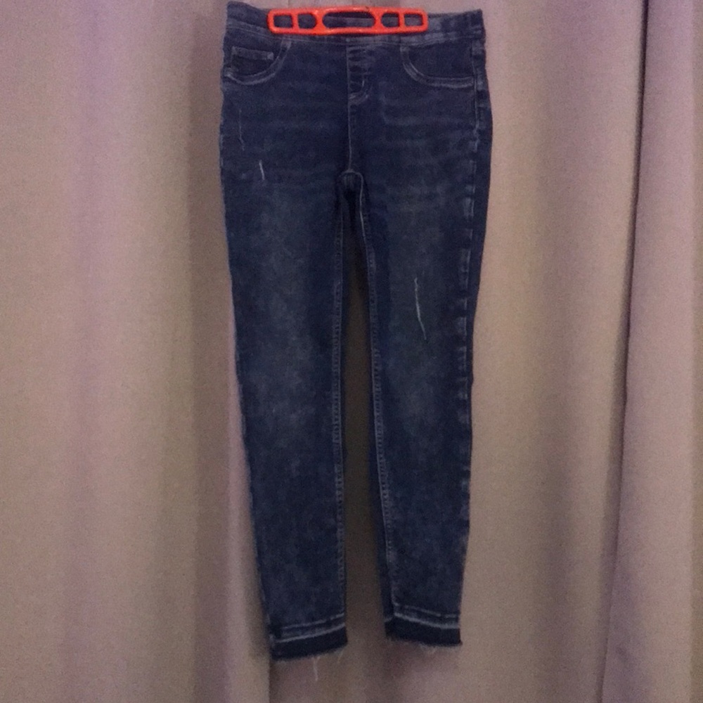 Justice pull-on Jean leggings